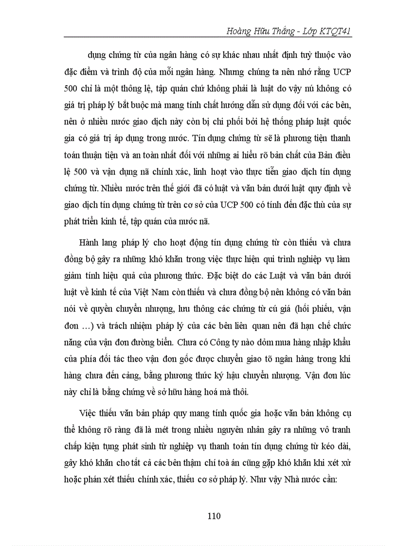 image for page Giải pháp phát triển nghiệp vụ thanh toán hàng nhập khẩu bằng phương thức tín dụng chứng từ tại Ngân hàng Công thương Đống Đa