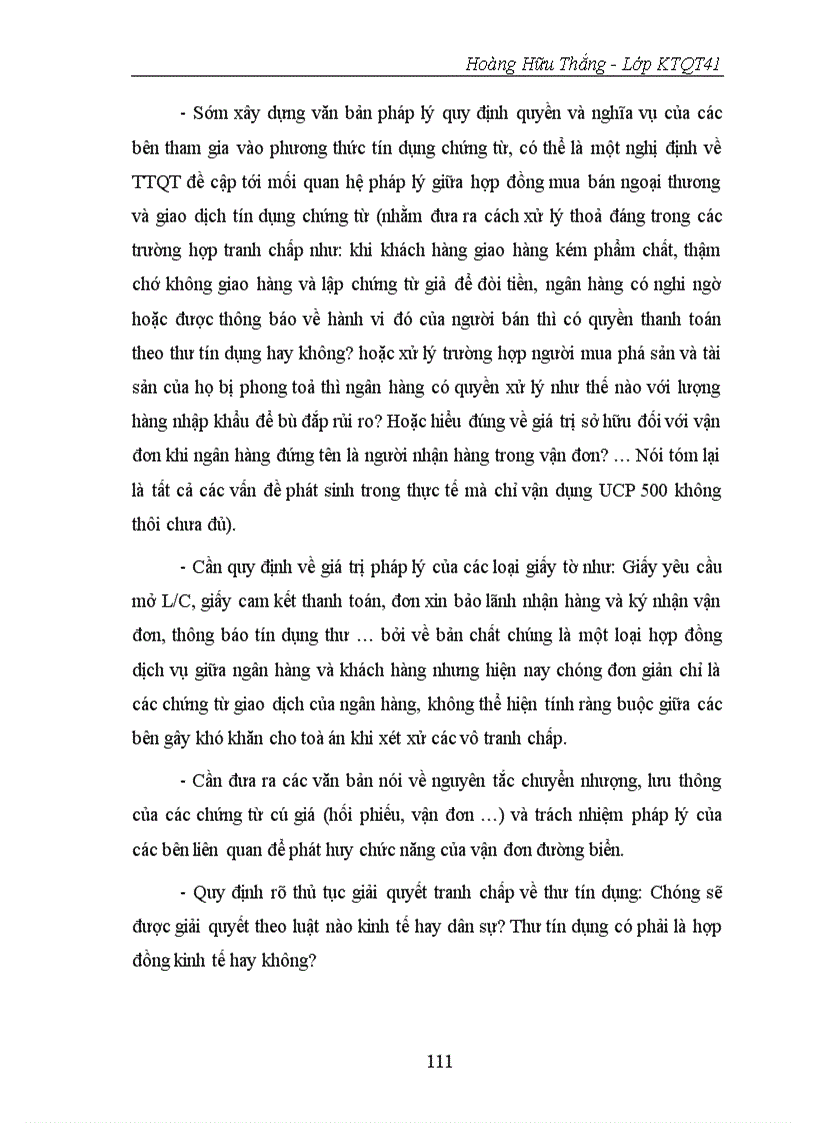image for page Giải pháp phát triển nghiệp vụ thanh toán hàng nhập khẩu bằng phương thức tín dụng chứng từ tại Ngân hàng Công thương Đống Đa