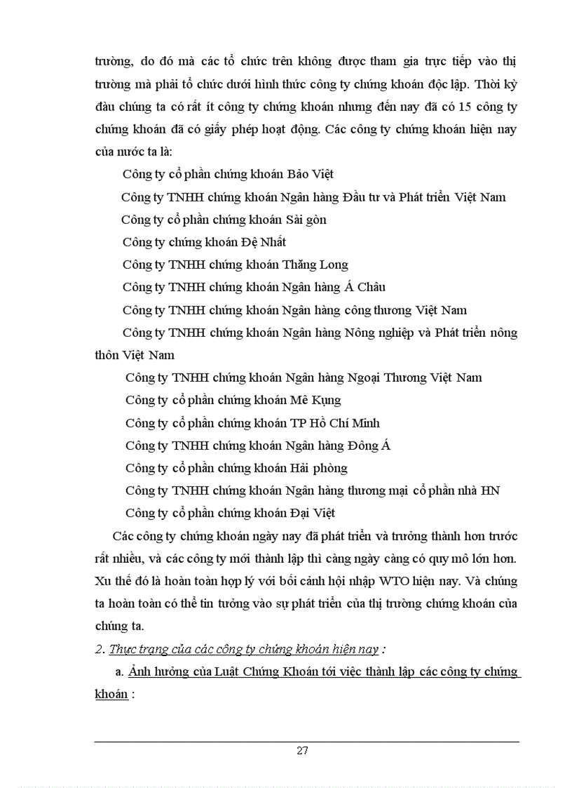 image for page Đặc điểm của các công ty chứng khoán ở Việt Nam hiện nay