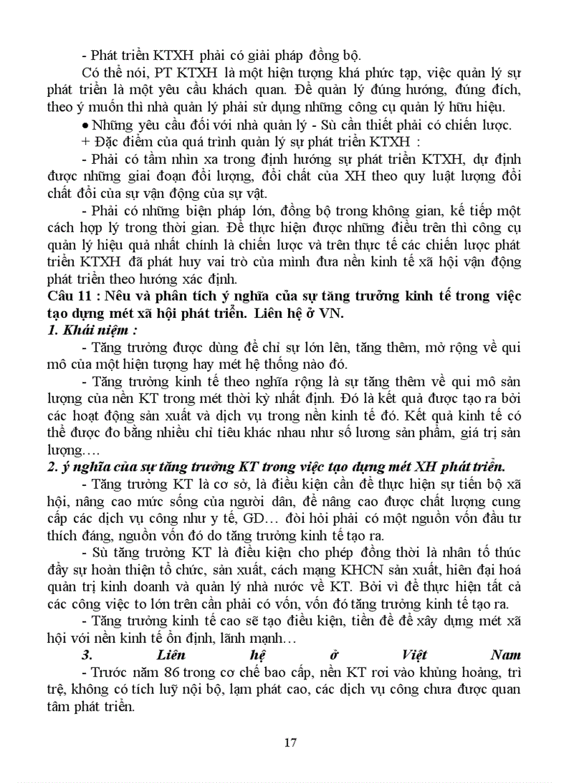 image for page Đề cương chiến lược phát triển kinh tế xã hội