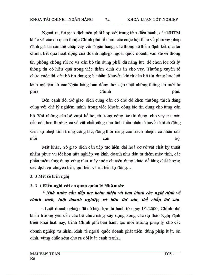 image for page Một số giải pháp mở rộng tín dụng cho khu vực kinh tế ngoài quốc doanh tại Sở giao dịch Ngân hàng Đầu tư và Phát triển Việt Nam