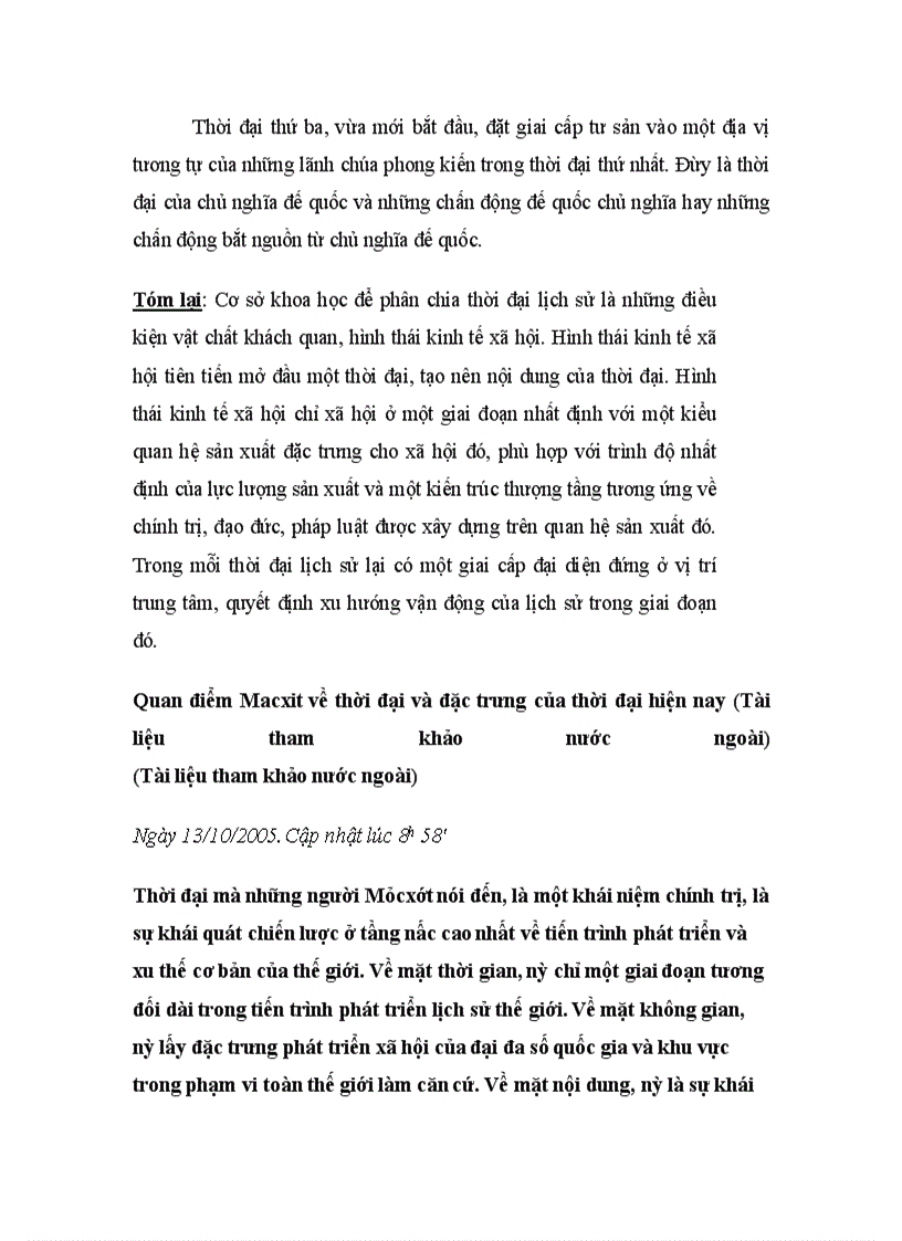 image for page Tiểu luận: môn chủ nghĩa xã hội khoa học-thời đại ngày nay