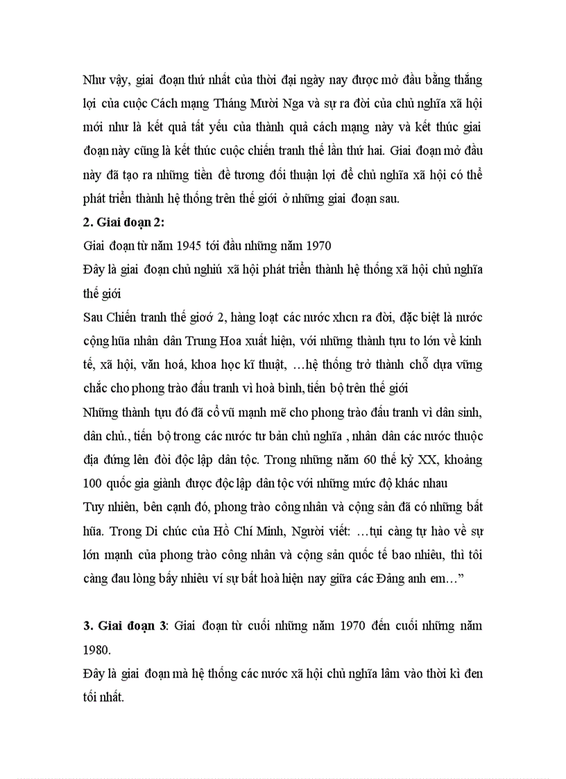 image for page Tiểu luận: môn chủ nghĩa xã hội khoa học-thời đại ngày nay