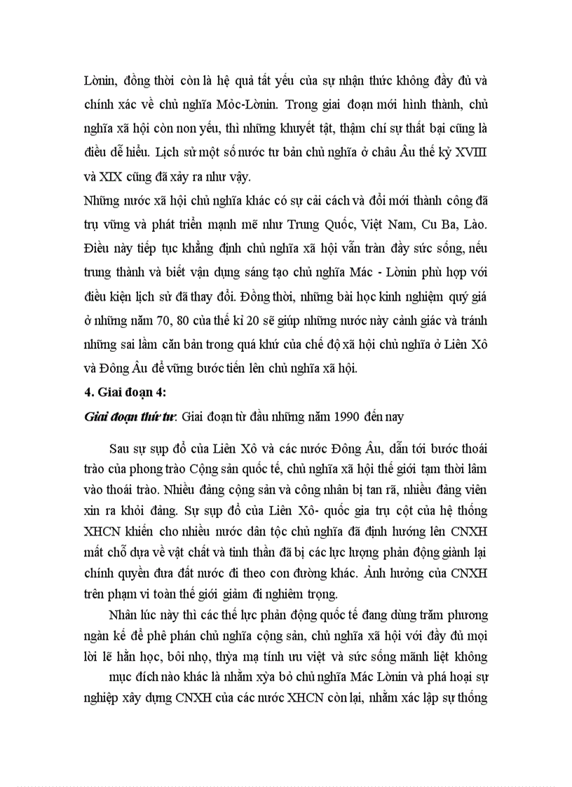 image for page Tiểu luận: môn chủ nghĩa xã hội khoa học-thời đại ngày nay