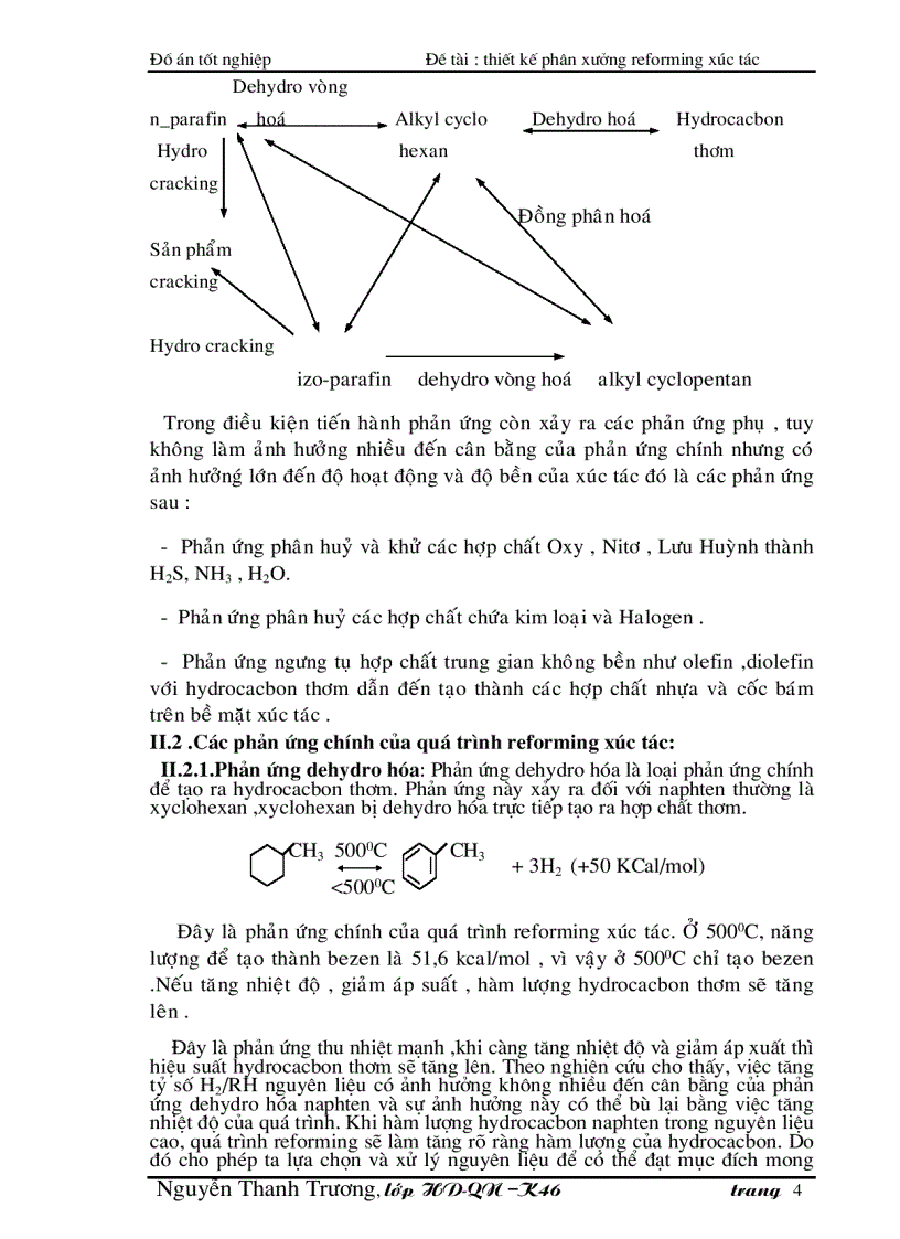 image for page Đề tài : thiết kế phân xưởng reforming xúc tác