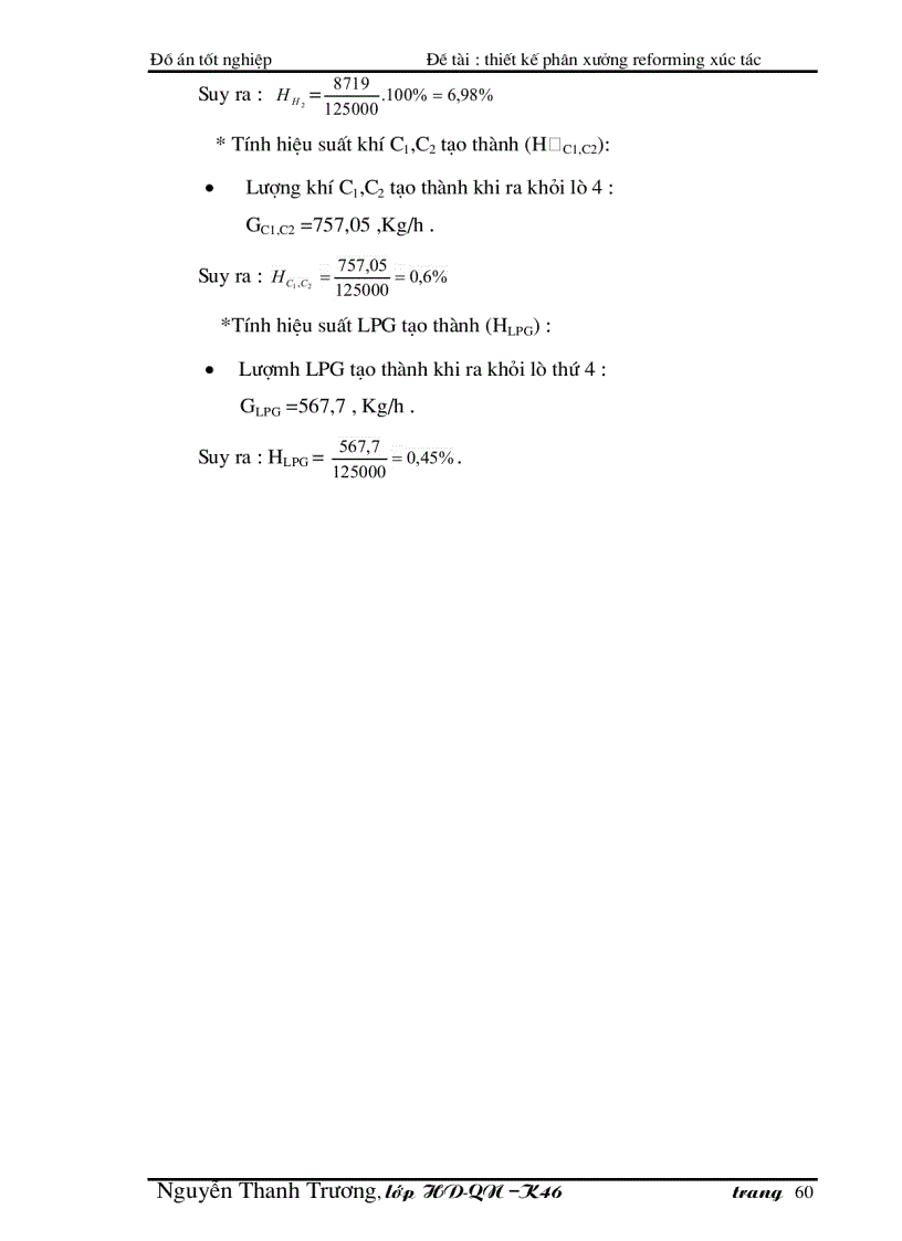 image for page Đề tài : thiết kế phân xưởng reforming xúc tác