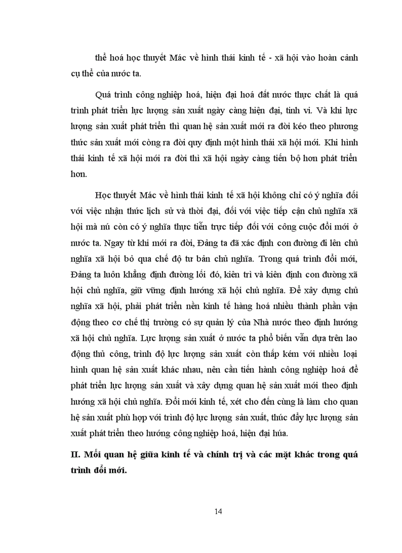 image for page Lý luận hình thái kinh tế - xã hội và vận dụng nó trong quá trình đổi mới kinh tế - xã hội ở Việt nam