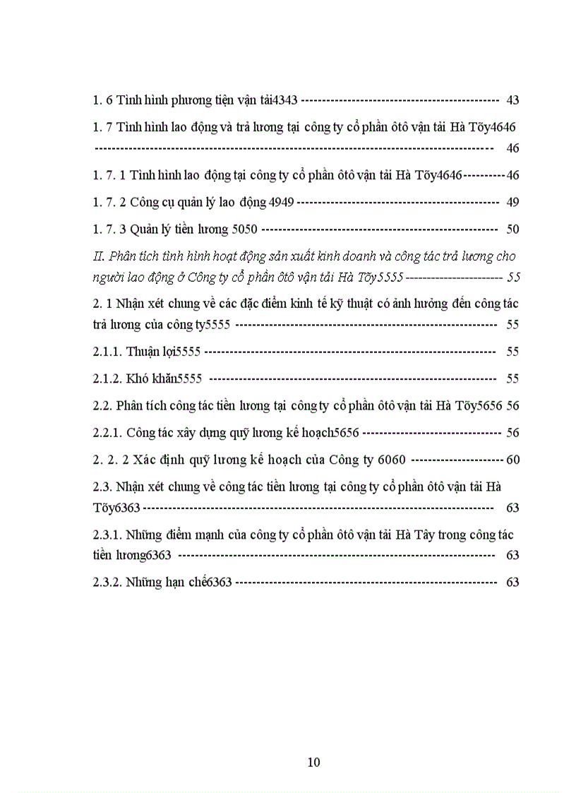 image for page Giải pháp hoàn thiện công tác tiền lương tại công ty cổ phần ôtô vận tải Hà Tây