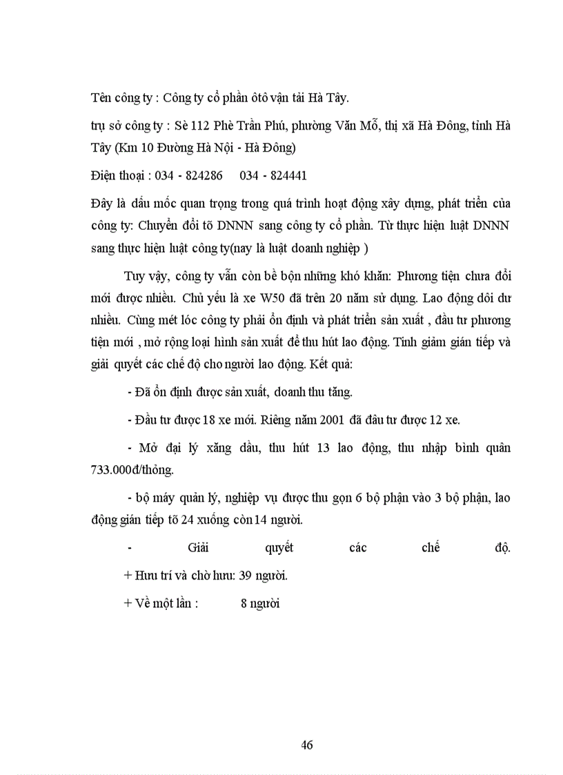 image for page Giải pháp hoàn thiện công tác tiền lương tại công ty cổ phần ôtô vận tải Hà Tây