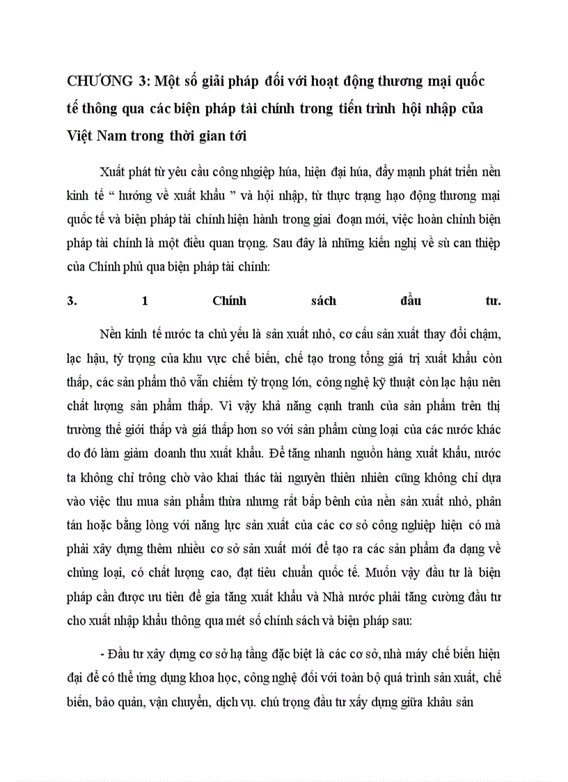 image for page Việc sử dụng các công cụ và biện pháp tài chính để điều tiết hoạt động thương mại của việt nam trong điều kiện hội nhập kinh tế quốc tế