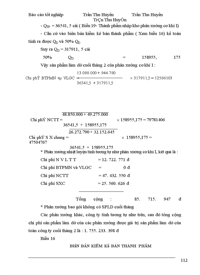 image for page Tổ chức kế toán tập hợp chi phí sản xuất và tính giá thành sản phẩm