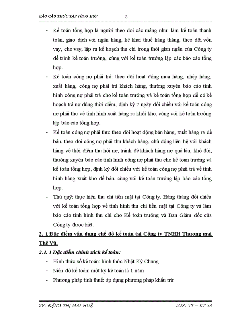 image for page Hoàn thiện công tác kế toán tiêu thụ hàng hoá và xác định kết quả tiêu thụ tại Công ty TNHH Thương mại Thế Vũ