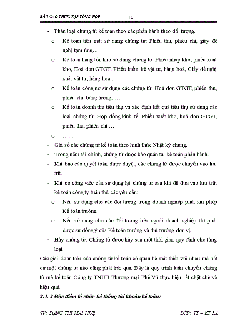 image for page Hoàn thiện công tác kế toán tiêu thụ hàng hoá và xác định kết quả tiêu thụ tại Công ty TNHH Thương mại Thế Vũ