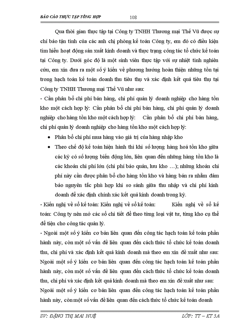 image for page Hoàn thiện công tác kế toán tiêu thụ hàng hoá và xác định kết quả tiêu thụ tại Công ty TNHH Thương mại Thế Vũ