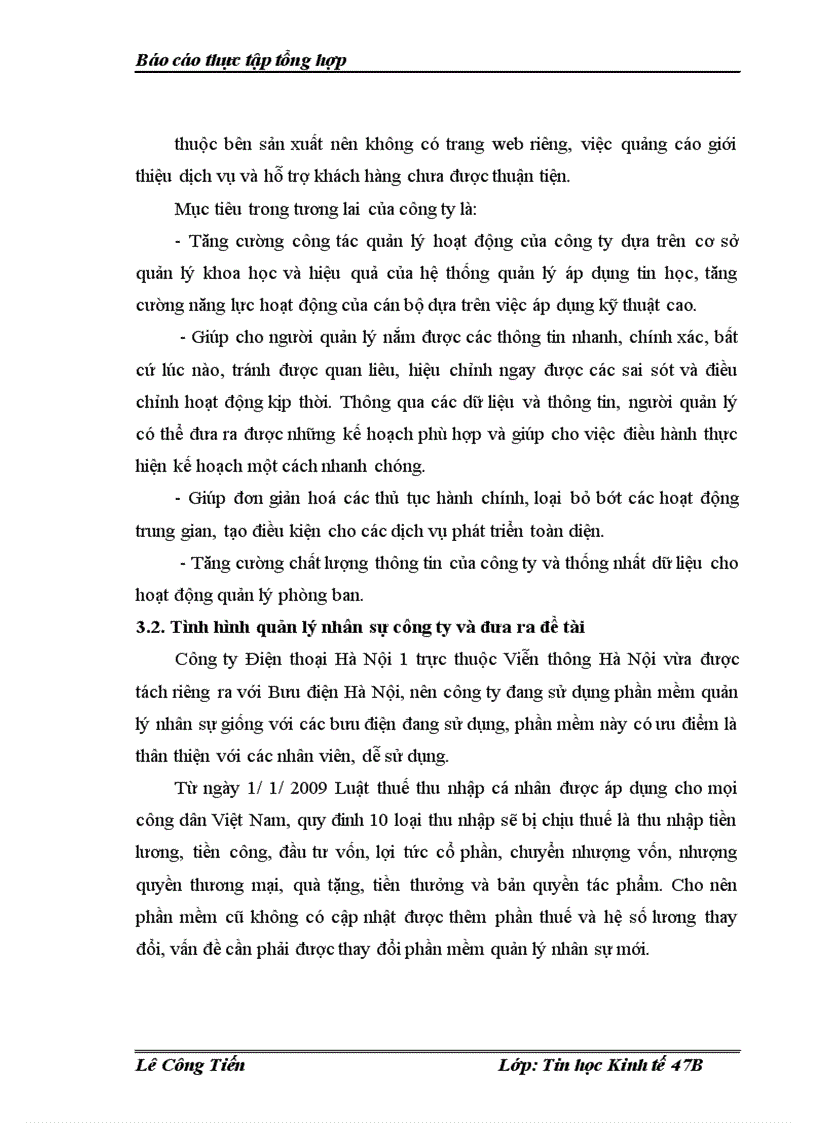 image for page Xây dựng phần mềm quản lý nhân sự tại Công ty Điện thoại Hà Nội 1 – Viễn thông Hà Nội