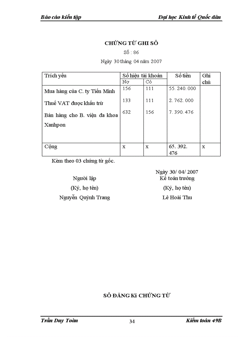 image for page Thực trạng kế toán tại Công ty TNHH thương mại – dược phẩm Phát Lộc.