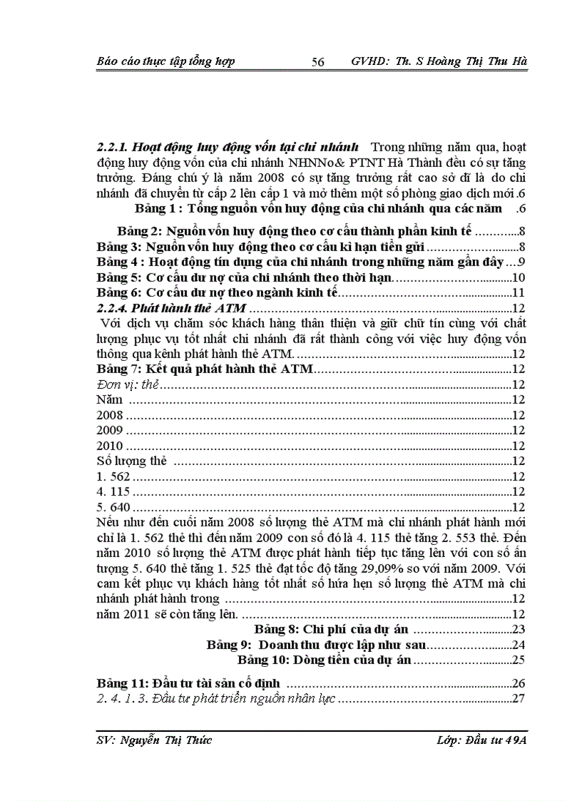 image for page Báo cáo thực tập tại NHNN&PTNT Hà Thành.