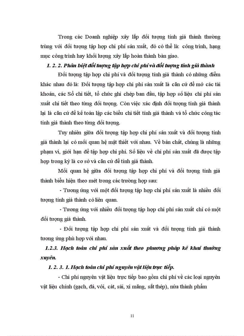 image for page Hoàn thiện công tác hạch toán chi phí sản xuất và tính giá thành sản phẩm xây lắp tại Công ty Xây dựng và Phát triển nông thôn