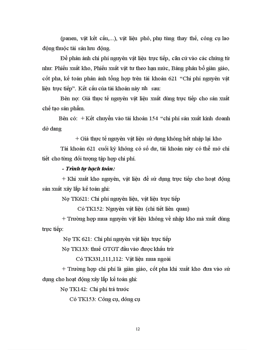image for page Hoàn thiện công tác hạch toán chi phí sản xuất và tính giá thành sản phẩm xây lắp tại Công ty Xây dựng và Phát triển nông thôn