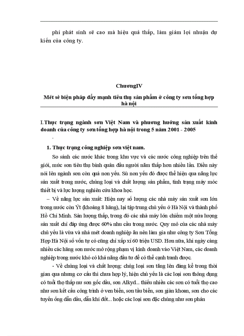 image for page Một số giải pháp đẩy mạnh hoạt động tiêu thụ sản phẩm ở công ty Sơn Tổng Hợp Hà Nội