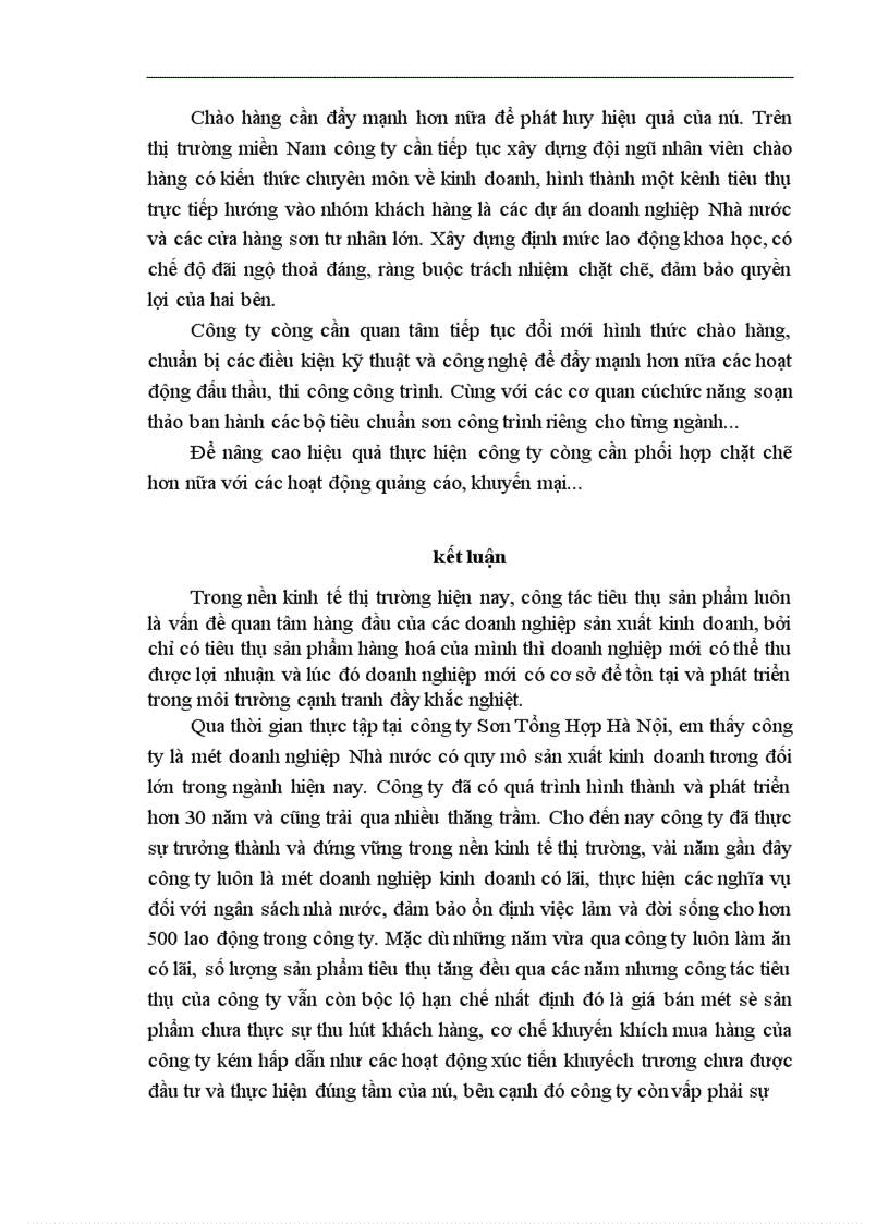 image for page Một số giải pháp đẩy mạnh hoạt động tiêu thụ sản phẩm ở công ty Sơn Tổng Hợp Hà Nội