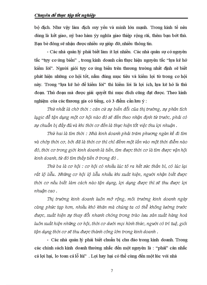 image for page Công tác quản lý kinh doanh dịch vụ tại Cty CP TM & DL Duyên Hải - Hải Phòng