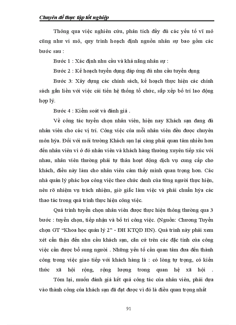 image for page Công tác quản lý kinh doanh dịch vụ tại Cty CP TM & DL Duyên Hải - Hải Phòng