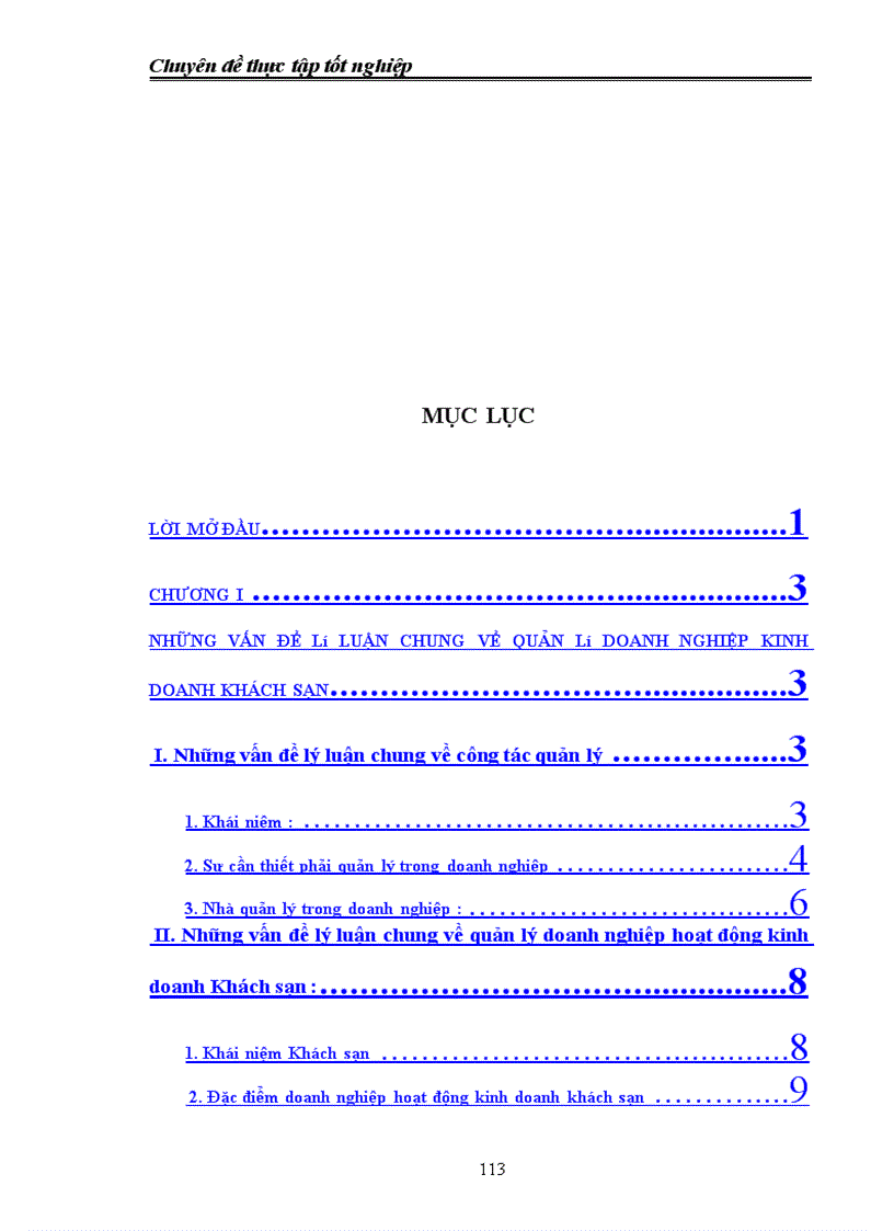 image for page Công tác quản lý kinh doanh dịch vụ tại Cty CP TM & DL Duyên Hải - Hải Phòng