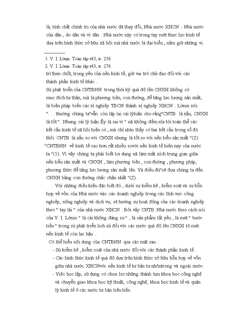 image for page Lý luận của Lênin về CNTBNN trong thời kỳ quá độ lên CNXH và sự vận dụng lý luận đó ở VIệt Nam hiện nay