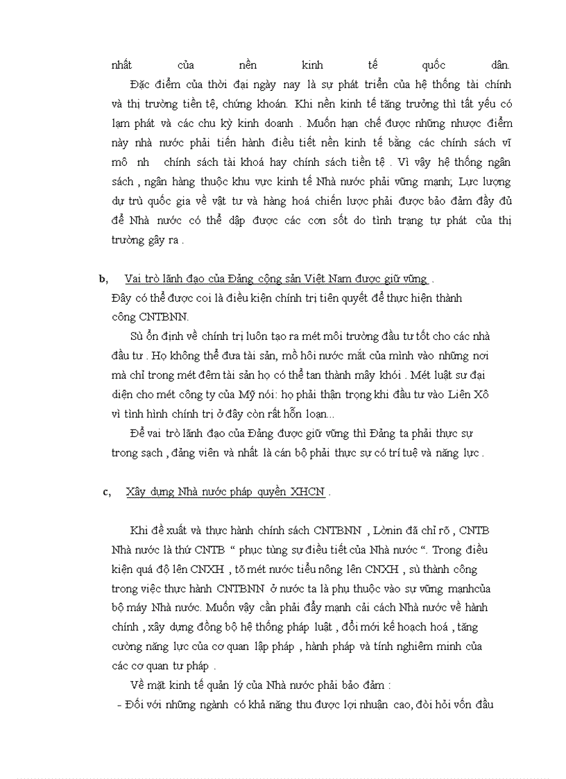 image for page Lý luận của Lênin về CNTBNN trong thời kỳ quá độ lên CNXH và sự vận dụng lý luận đó ở VIệt Nam hiện nay