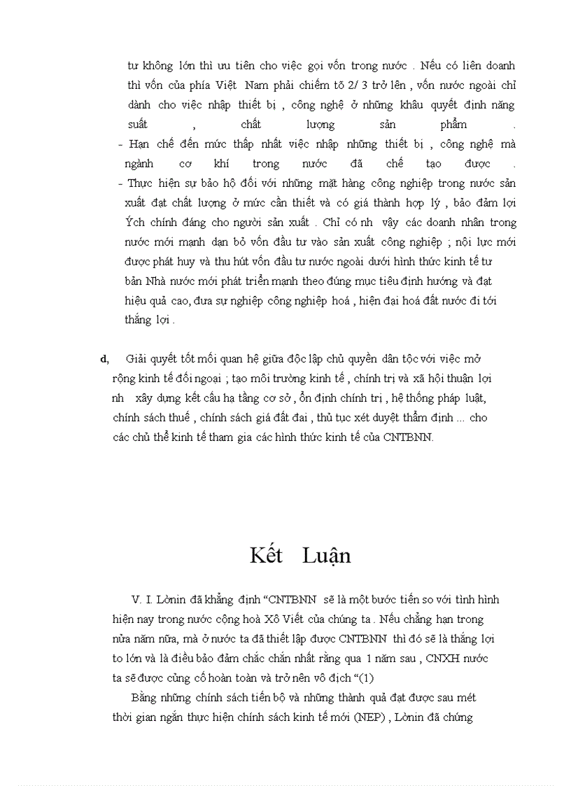 image for page Lý luận của Lênin về CNTBNN trong thời kỳ quá độ lên CNXH và sự vận dụng lý luận đó ở VIệt Nam hiện nay