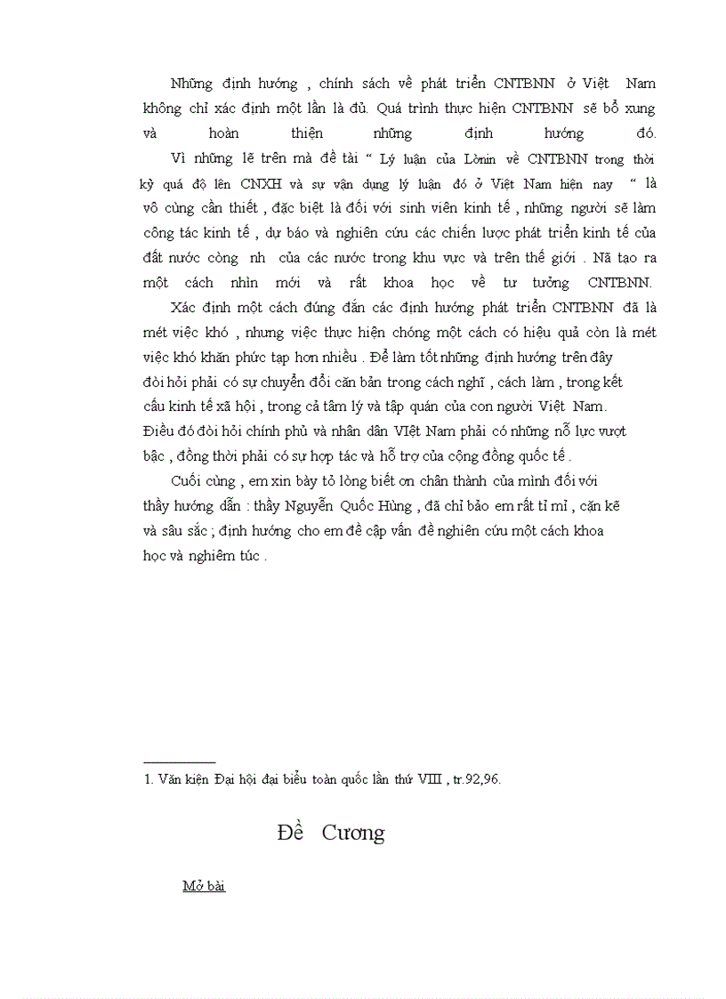 image for page Lý luận của Lênin về CNTBNN trong thời kỳ quá độ lên CNXH và sự vận dụng lý luận đó ở VIệt Nam hiện nay