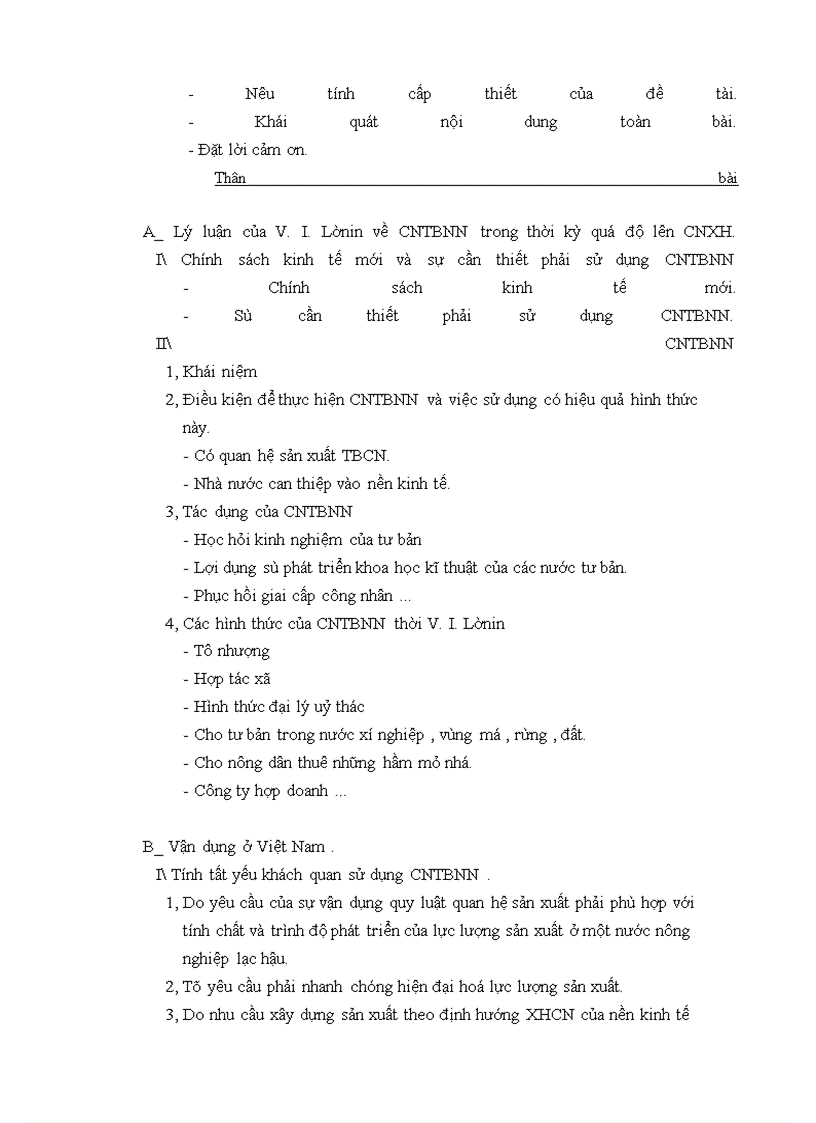 image for page Lý luận của Lênin về CNTBNN trong thời kỳ quá độ lên CNXH và sự vận dụng lý luận đó ở VIệt Nam hiện nay