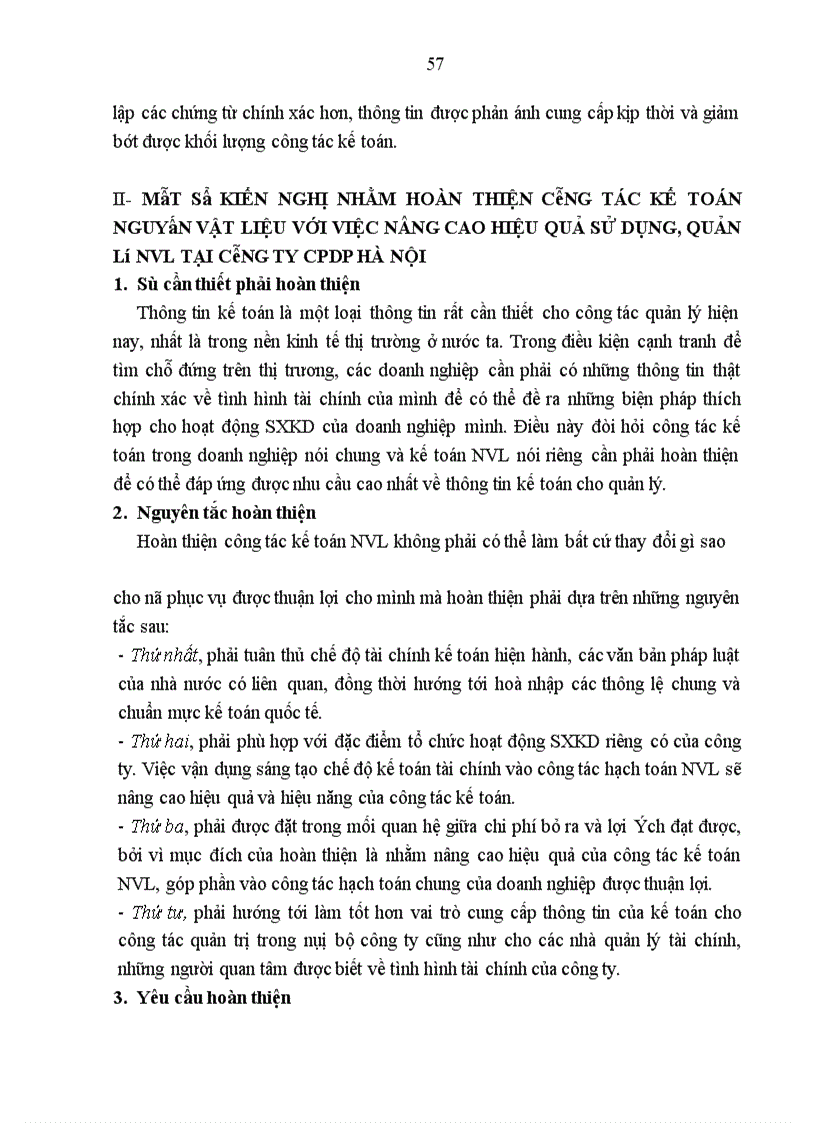 image for page Hạch toán Nguyên vật liệu với việc nâng cao hiệu quả quản lý và sử dụng Nguyên vật liệu tại công ty Cổ phần Dược phẩm Hà Nội