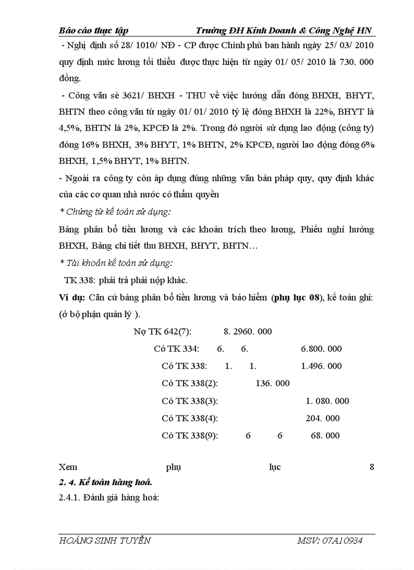 image for page Thực tế công tác kế toán tại công ty cổ phần hóa chất