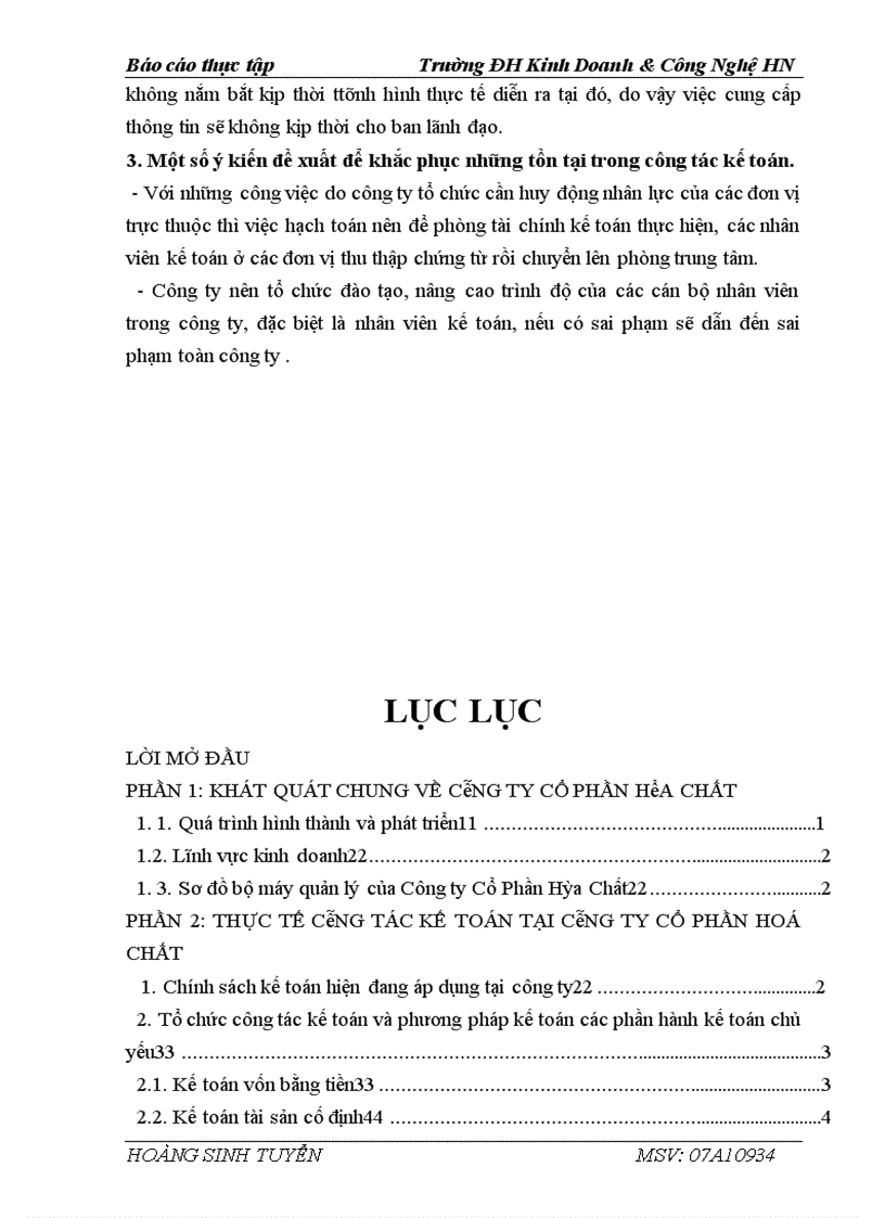 image for page Thực tế công tác kế toán tại công ty cổ phần hóa chất