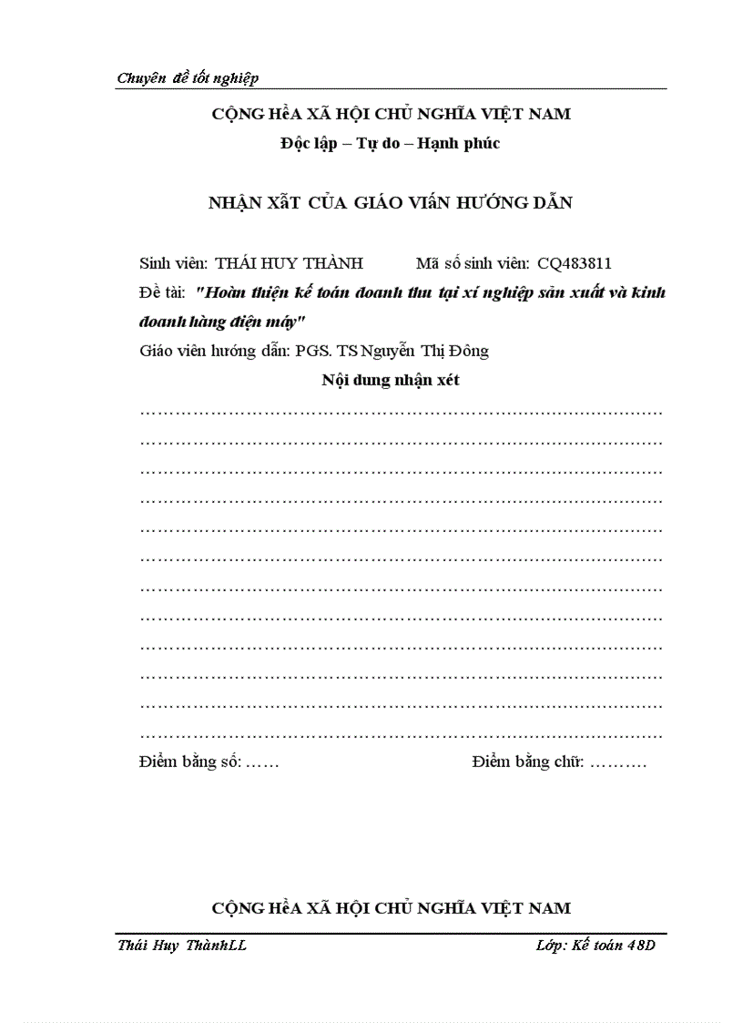 image for page Hoàn thiện kế toán doanh thu tại xí nghiệp sản xuất và kinh doanh hàng điện máy