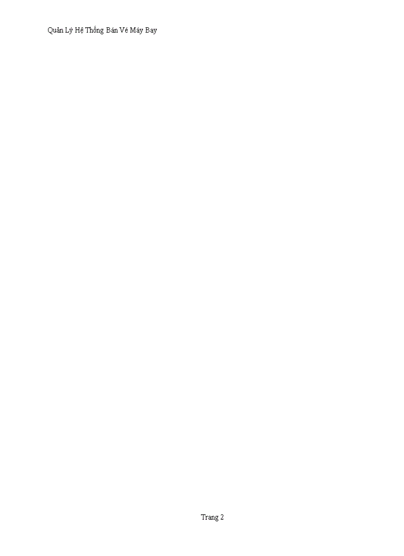 image for page Phần Mềm Quản Lý Bán Vé Chuyến Bay