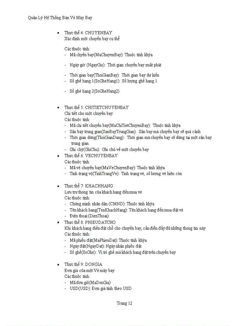 image for page Phần Mềm Quản Lý Bán Vé Chuyến Bay