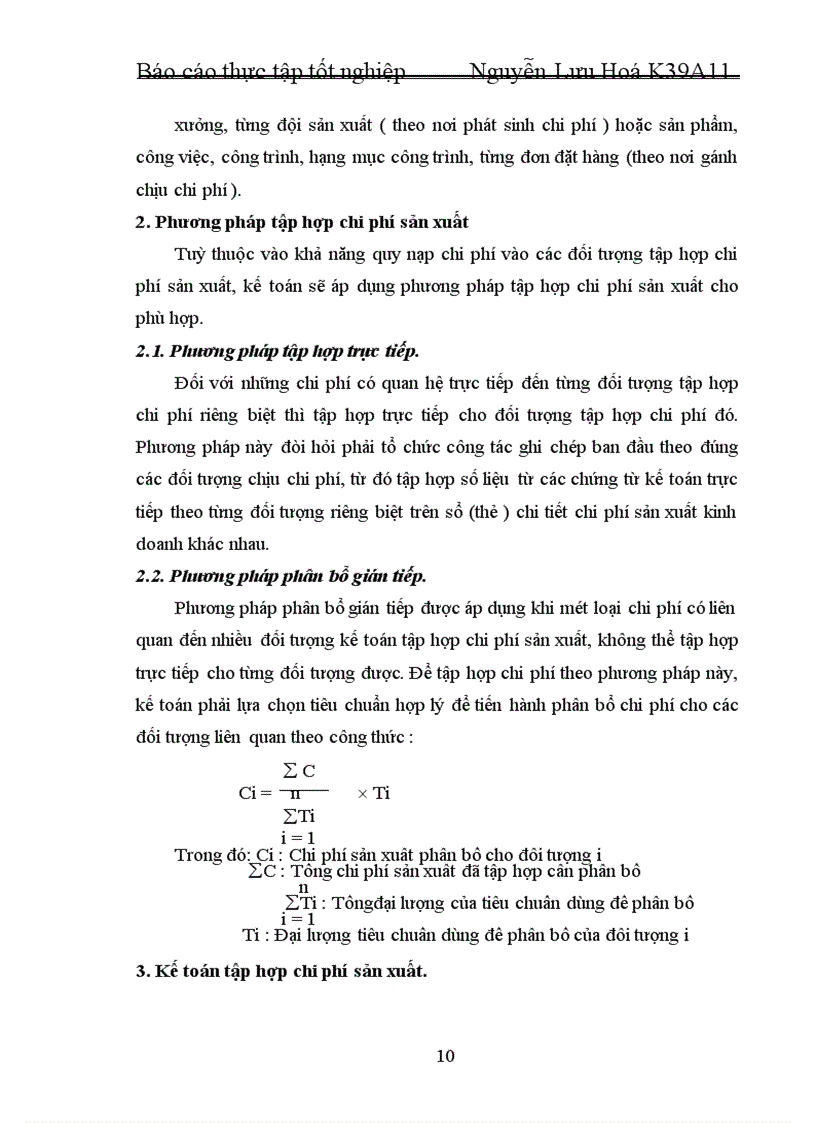 image for page Kế toán chi phí sản xuất và tính giá thành phẩm