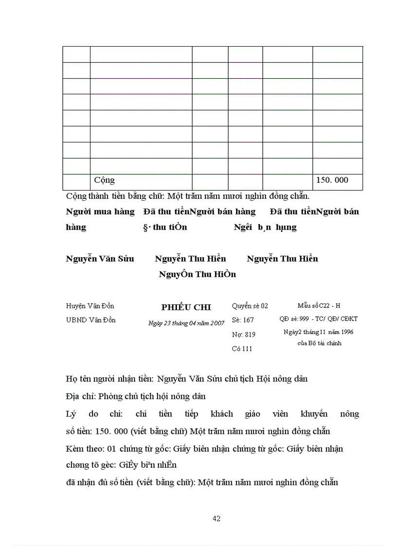 image for page Công tác kế toán tại xã Hạ Long - Huyện Vân Đồn - Tỉnh Quảng Ninh.