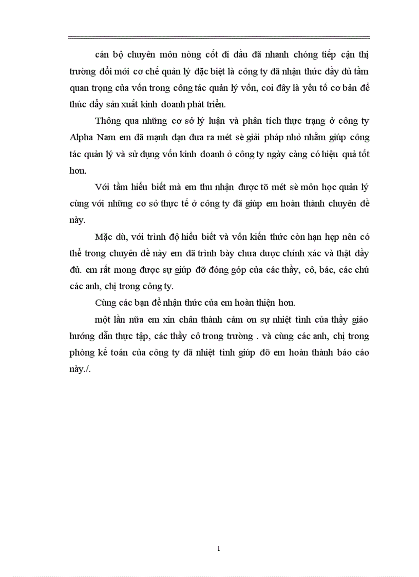 image for page Một số biện pháp nhằm nâng cao hiệu quả sử dụng vốn tại công ty Alpha Nam Nhà máy cơ khí thiết bị điện Alpha Nam
