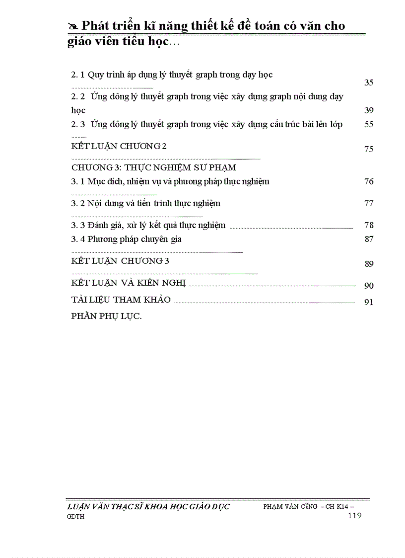 image for page Phát triển kĩ năng thiết kế đề toán có văn cho GV tiểu học qua việc khai thác bài toán Tìm số trung bình cộng ở lớp 4
