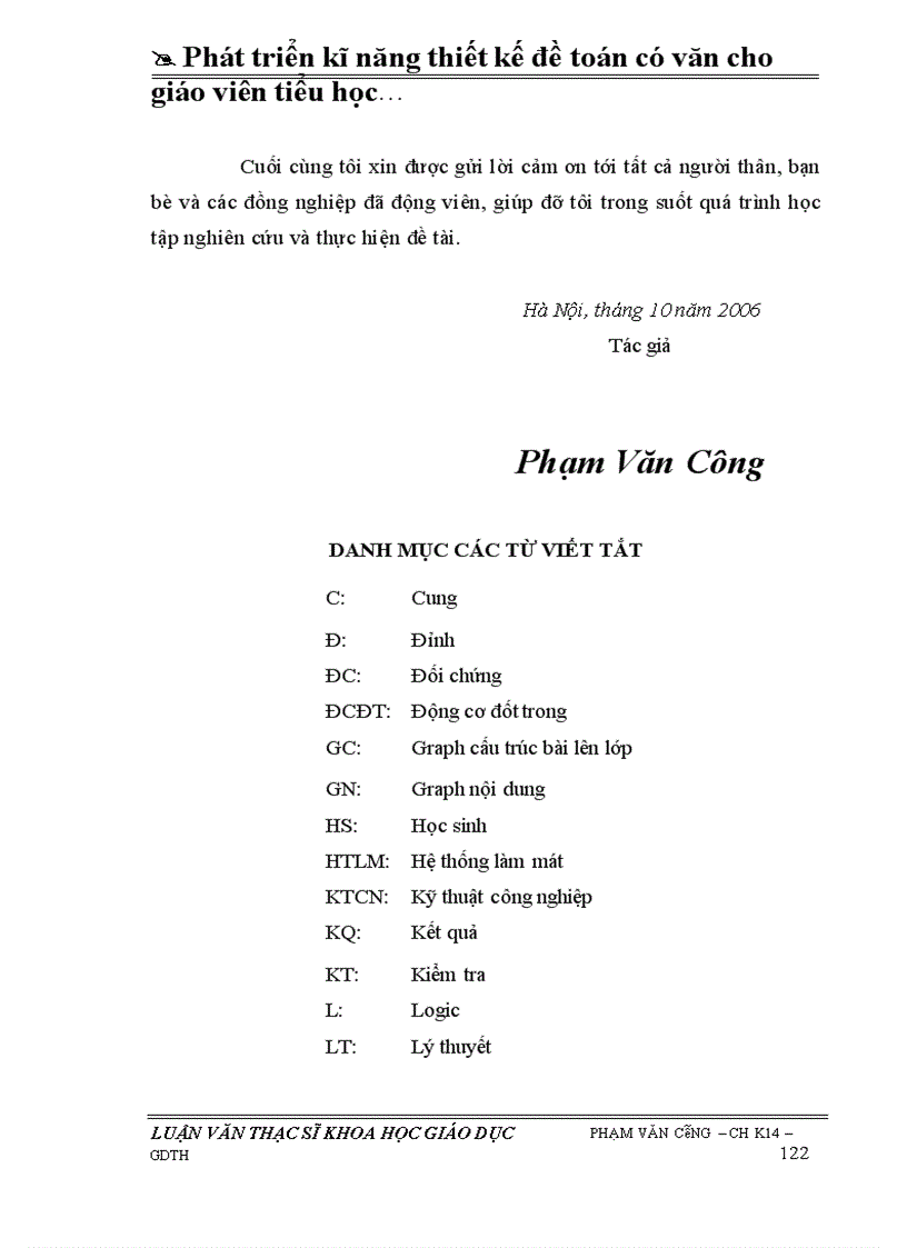 image for page Phát triển kĩ năng thiết kế đề toán có văn cho GV tiểu học qua việc khai thác bài toán Tìm số trung bình cộng ở lớp 4