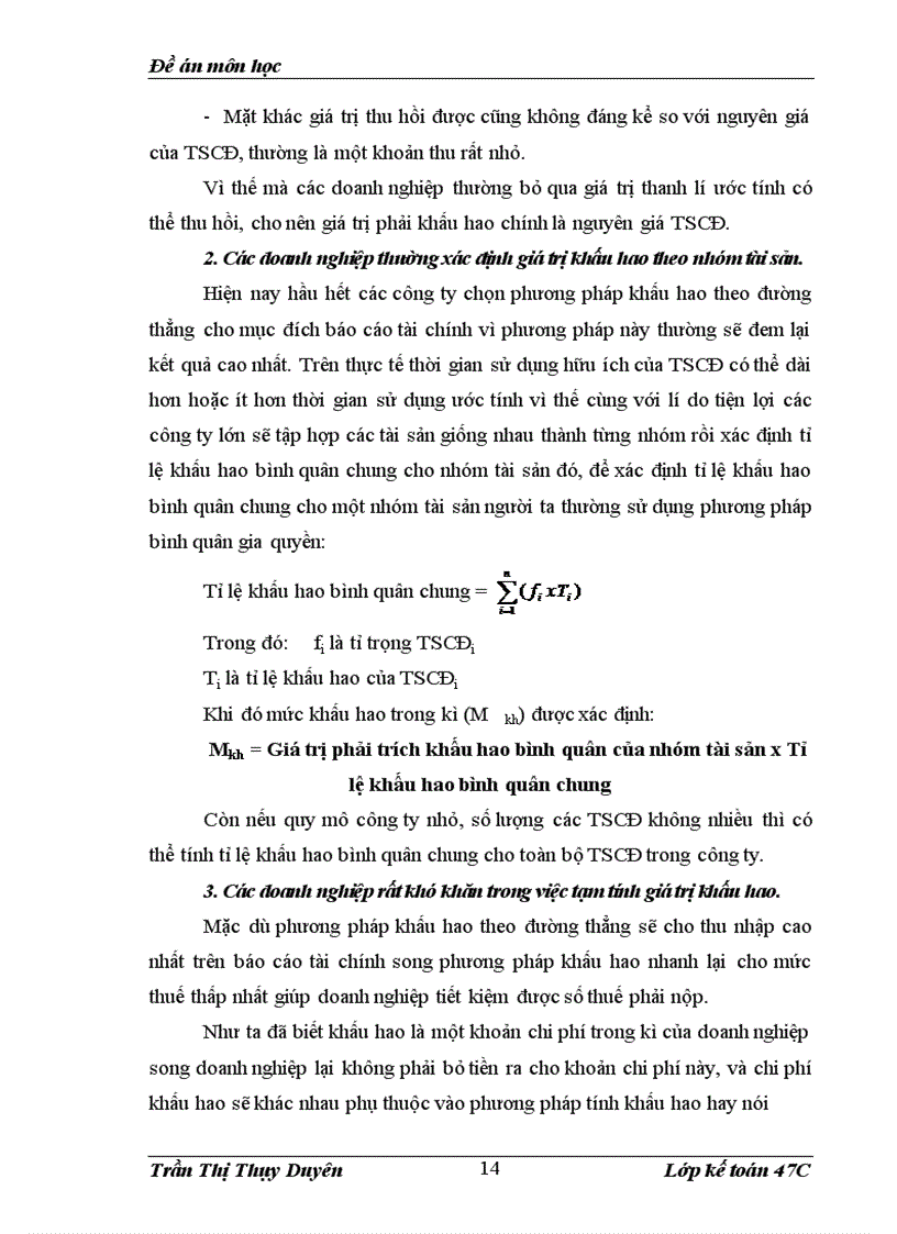 image for page Đề án môn học Có nên áp dụng thêm phương pháp khấu hao nhanh của Mỹ vào Việt Nam hiện nay?