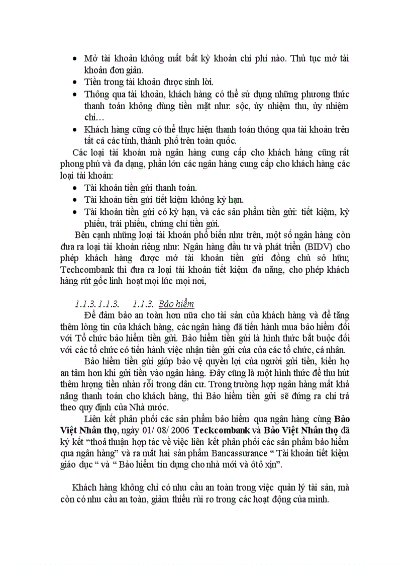 image for page Sản phẩm dịch vụ ngân hàng Việt Nam