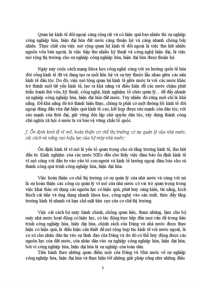 image for page Công nghiệp hoá - hiện đại hoá ở Việt Nam