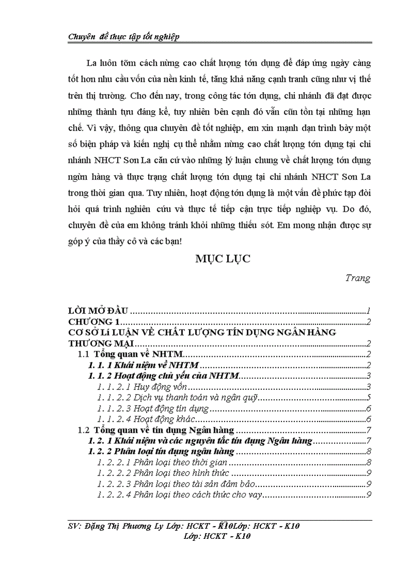 image for page Nâng cao chất lượng hoạt động tín dụng tại Chi nhánh NHCT Sơn La