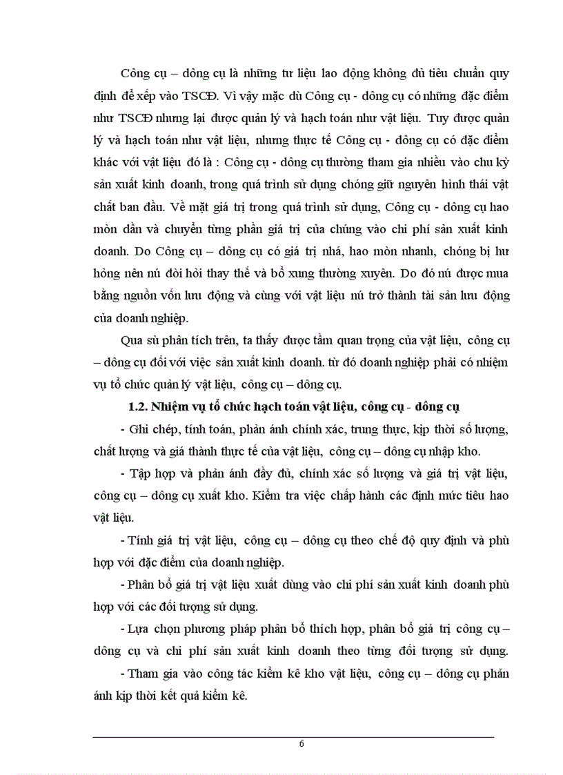 image for page Hạch toán chi tiết đối với vật liệu và công cụ - dụng cụ tại Công ty TNHH tơ tằm Thăng Long.