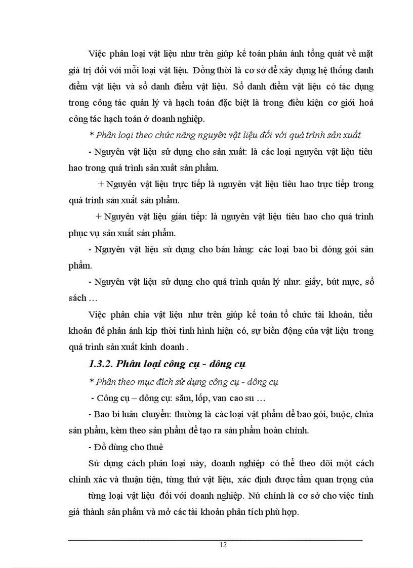 image for page Hạch toán chi tiết đối với vật liệu và công cụ - dụng cụ tại Công ty TNHH tơ tằm Thăng Long.